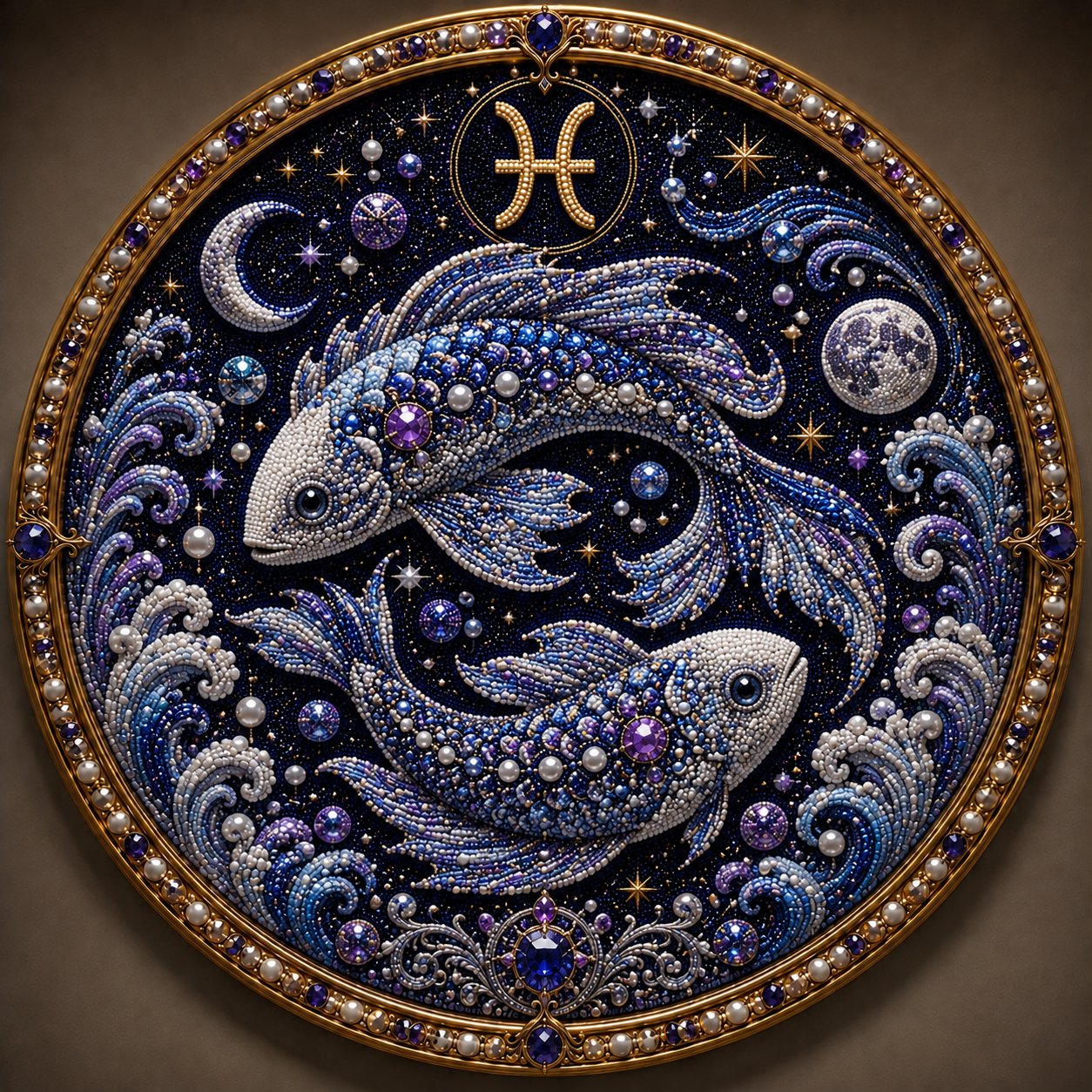 ⏳49% Discount Limited Time⏳3D Pearl 12 Zodiac Signs DIY Astrology Art Kit
