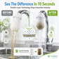 🥳2026 TOP-ANGEBOT🥳💞ÜBER 50.000 VERKÄUFE! 🚰💧 50% RABATT! Spritzschutz Küchenarmatur Baumwollfilter – Mehrlagige PP-Baumwolle entfernt Rost, Sedimente & Verunreinigungen. Schützt Ihr Leitungswasser – sauberer, sicherer, besserer Geschmack! 🛡️✨