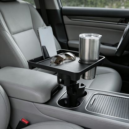 💰 Descuento instantáneo ⏳ Expansor de portavasos para coche con bandeja