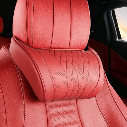 🚗💤 Relieve Driving Fatigue! Universal Memory Foam Car Headrest Neck Pillow, Ergonomic Support Auto Neck Cushion for Long Road Trips