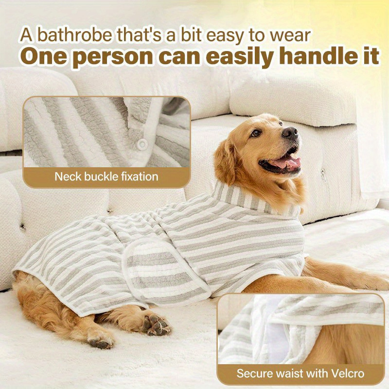 Quick Dry Absorbent Pet Bath Towel For Small Medium Large Dogs
