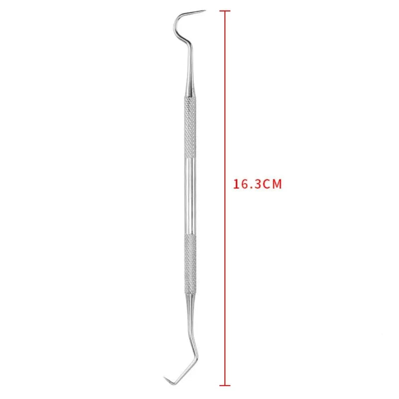 3 pcs set - Stainless Steel Tooth Scaler & Scraper