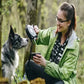 4-in-1 Retractable Dog Leash – with Water Bottle, Poop Bag Holder & Food Bowl