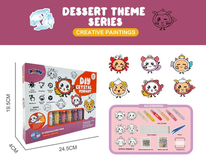 🎅Christmas Hot Sale🎁DIY Crystal Paint Arts and Crafts Set