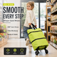 🛍️ Online einkaufen & sparen ✨🛢️2-in-1 faltbarer Einkaufswagen – tragbarer Roll-Einkaufstrolley