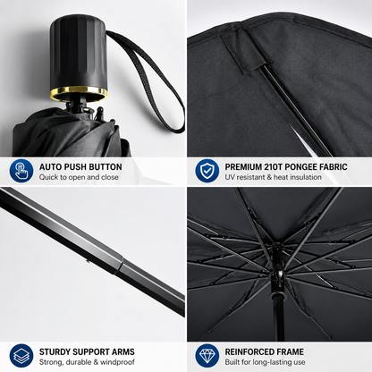 ☂️ 2026 Sale — Over 47 200 Sold!🚗 Upgraded Car Windshield Sun Shade Umbrella