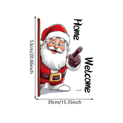 🎁Oferta de Navidad - Solo $17.99🎄🎅 Pegatinas de pared 3D de Navidad – Decoración creativa para el hogar en estas fiestas