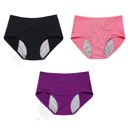🌸Last Day-Buy 1 Get 3 Packs & Each ONLY ￡3.99!!🎉2026 Best Seller High Waist Leak proof panties✨Butter-Soft & Stretchy🍃