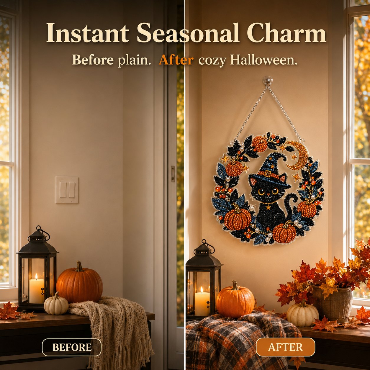 DIY Spooky Hanging Ornament Holiday Craft Kit