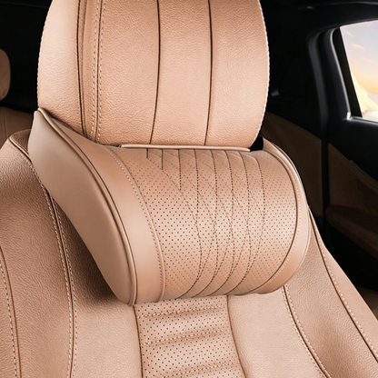 🚗💤 Relieve Driving Fatigue! Universal Memory Foam Car Headrest Neck Pillow, Ergonomic Support Auto Neck Cushion for Long Road Trips