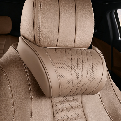 🚗💤 Drive in Comfort! Premium Memory Foam Car Neck Support Pillow