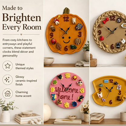 🎊 Special Blowout ✨ Handmade Magnetic Clocks & Unique Artistic Home Decor