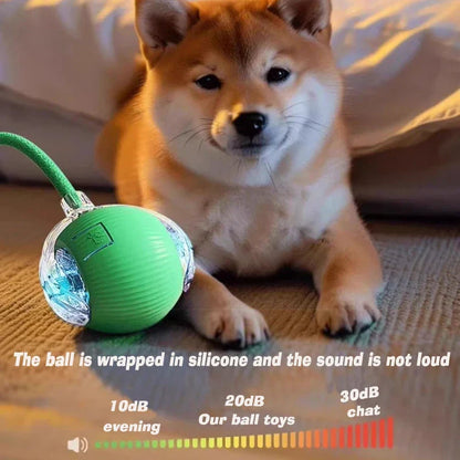 Automatic Moving Interactive Pet Ball Self Playing Toy For Cats