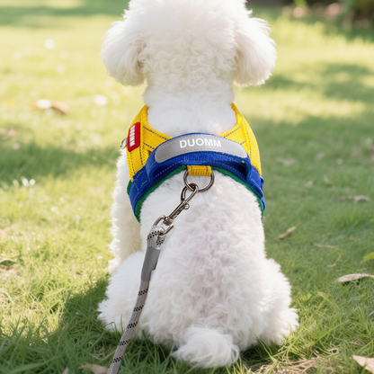 Adjustable Mesh Vest Harness For Medium Small Dogs