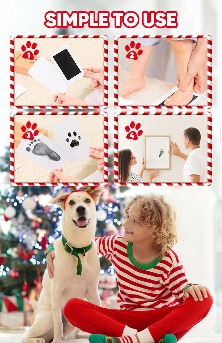 👀 Everyone’s Loving These ❤️Pet Paw Print Kit for Dogs & Cats Keepsake Memories