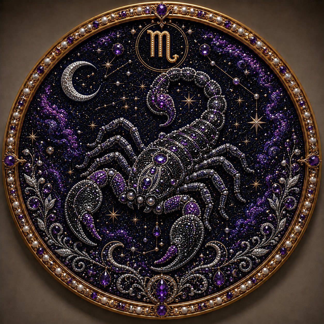 ⏳49% Discount Limited Time⏳3D Pearl 12 Zodiac Signs DIY Astrology Art Kit