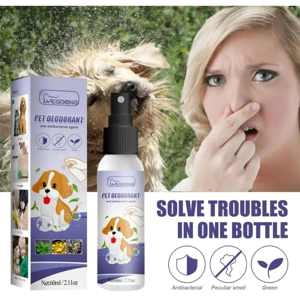 Pet Deodorizing Spray Remove Peculiar Smell Prevent Insect Deodorant