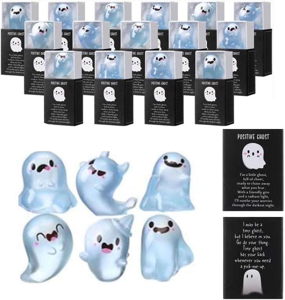 🎃Halloween Sale 50% OFF👻Glow in the Dark Mini Ghost Figures with Box