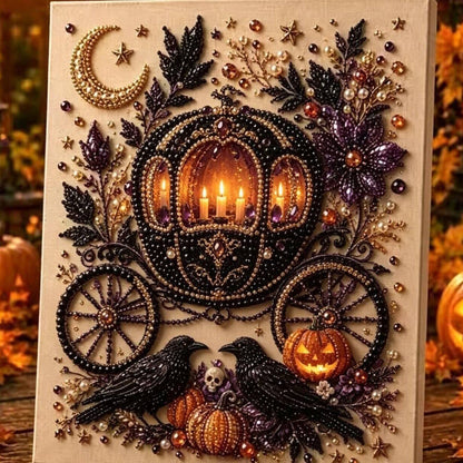 Halloween Pearl Diamond Art DIY Decor Craft Kit