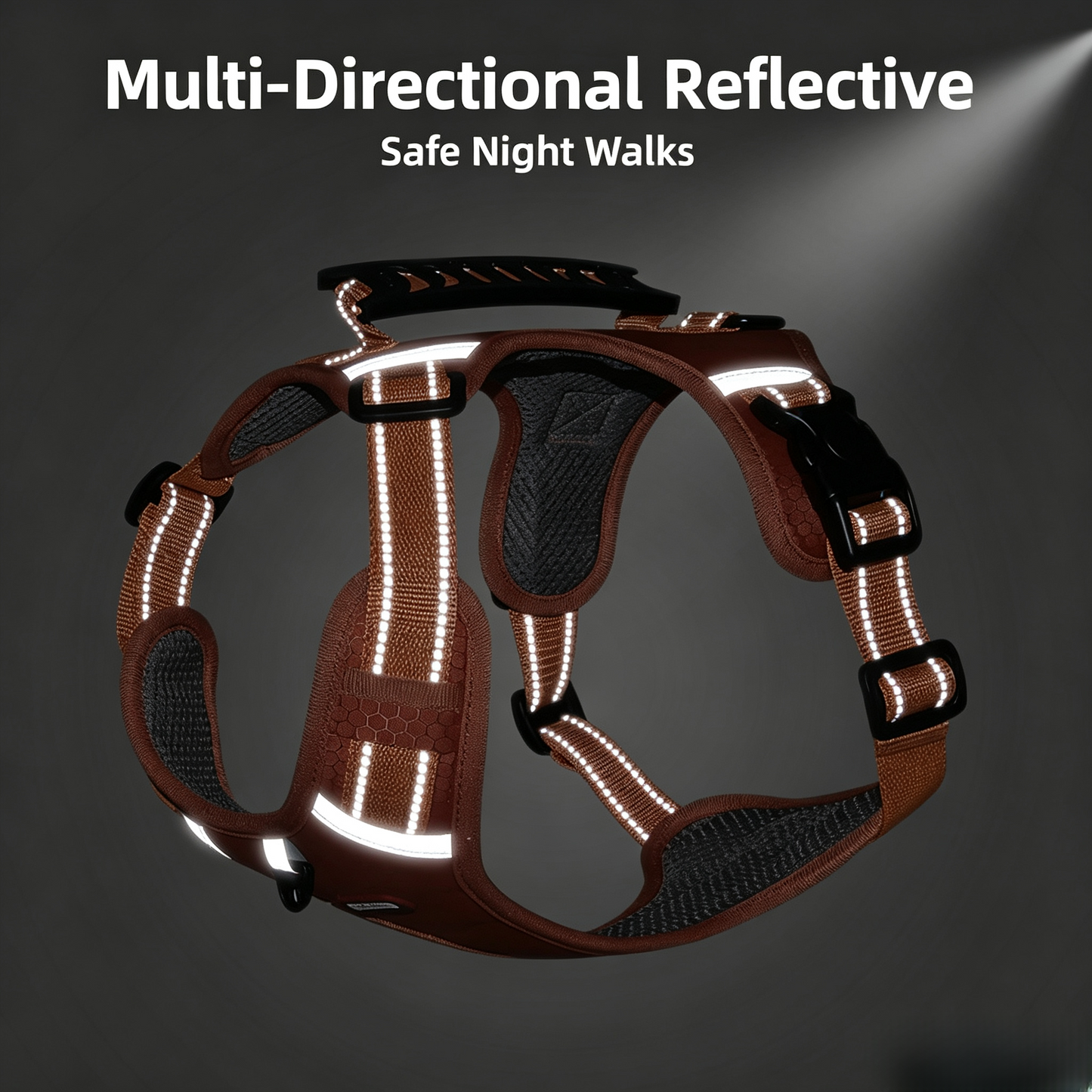 Reflective Anti Escape Harness For Small Medium Dogs