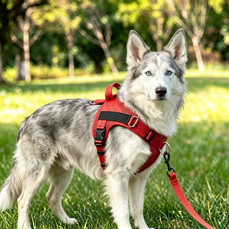 Adjustable Anti Pull Vest Harness For Medium Large Dogs