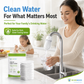 🥳2026 TOP-ANGEBOT🥳💞ÜBER 50.000 VERKÄUFE! 🚰💧 50% RABATT! Spritzschutz Küchenarmatur Baumwollfilter – Mehrlagige PP-Baumwolle entfernt Rost, Sedimente & Verunreinigungen. Schützt Ihr Leitungswasser – sauberer, sicherer, besserer Geschmack! 🛡️✨