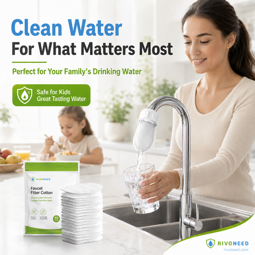 🥳2026 TOP-ANGEBOT🥳💞ÜBER 50.000 VERKÄUFE! 🚰💧 50% RABATT! Spritzschutz Küchenarmatur Baumwollfilter – Mehrlagige PP-Baumwolle entfernt Rost, Sedimente & Verunreinigungen. Schützt Ihr Leitungswasser – sauberer, sicherer, besserer Geschmack! 🛡️✨