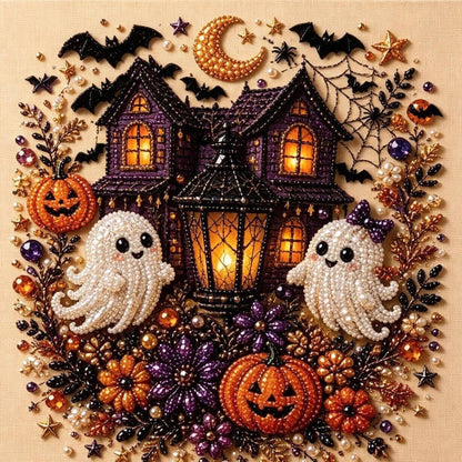 Halloween Pearl Diamond Art DIY Decor Craft Kit