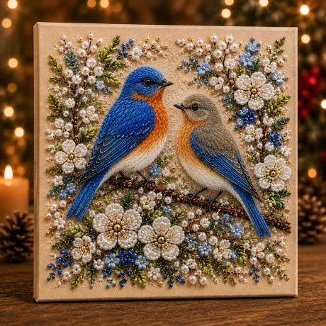 🔥49% Limited Time Discount🔥Cardinal Winter Pearl Art DIY Home Craft Kit