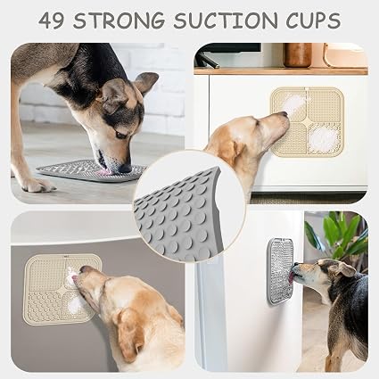 💎 Web Exclusive 🛍️Slow Feeder Lick Mat for Dogs with Suction Cups