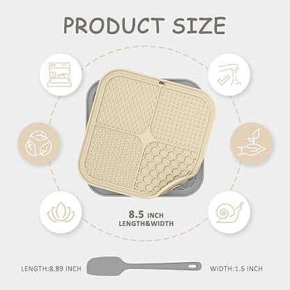 💎 Web Exclusive 🛍️Slow Feeder Lick Mat for Dogs with Suction Cups