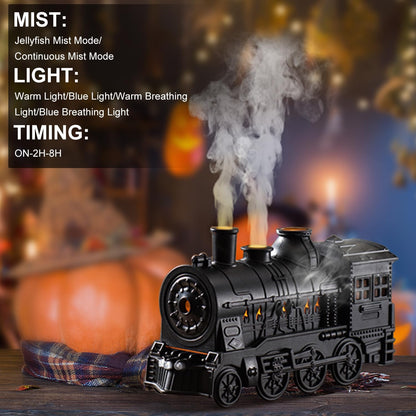 🎁 Perfect Gift Picks ✨Nostalgic Train Shape Fragrance Humidifier