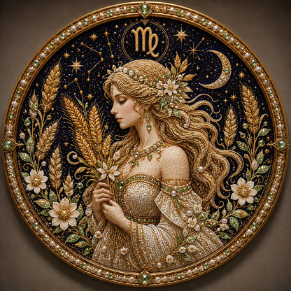 ⏳49% Discount Limited Time⏳3D Pearl 12 Zodiac Signs DIY Astrology Art Kit