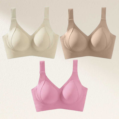 ⏰Last Day: Buy 1 Get 3🔥Comfortable Wireless Full Coverage Jelly Smoothing Super Bra 2.0👙 All-Day Comfort No More Sagging👍