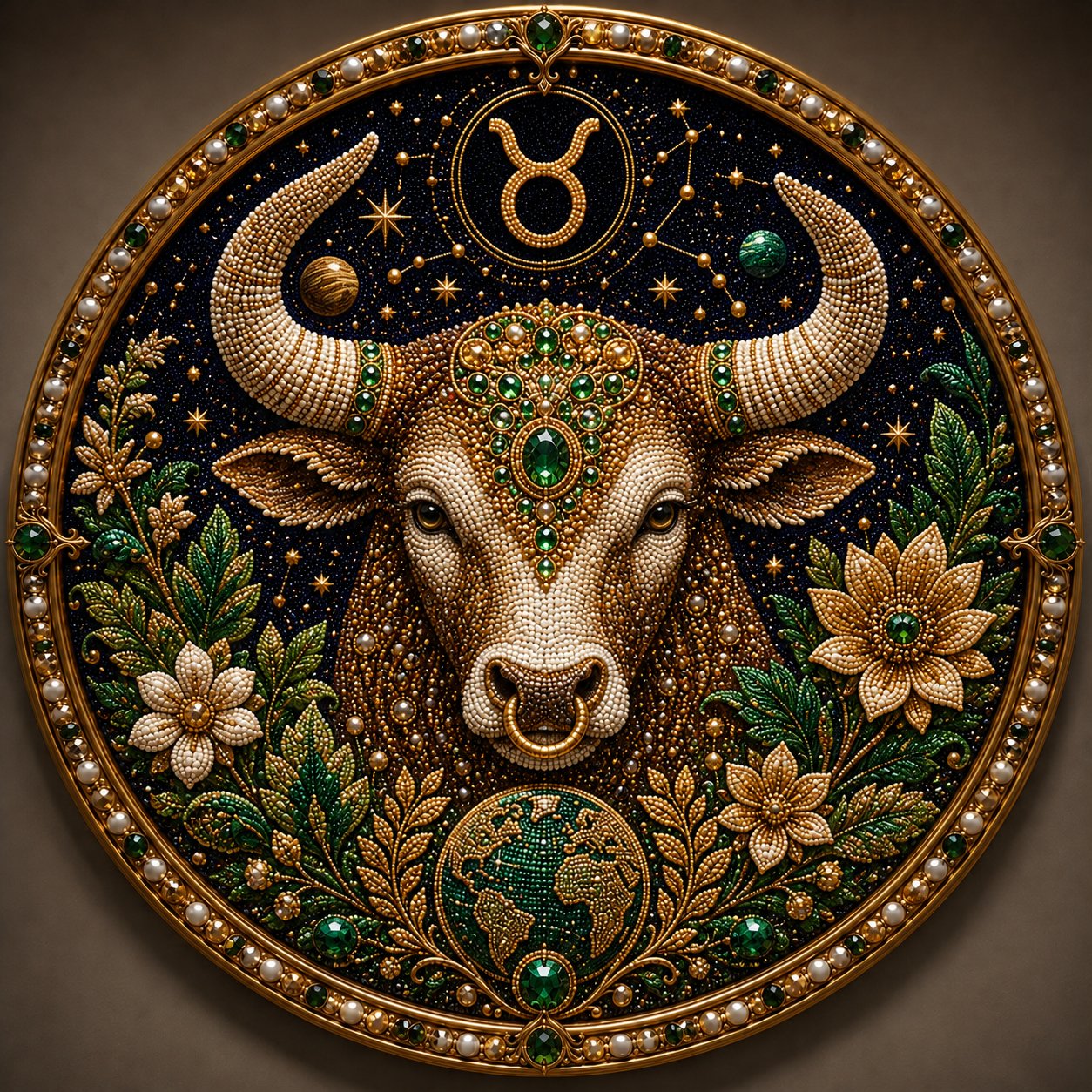 ⏳49% Discount Limited Time⏳3D Pearl 12 Zodiac Signs DIY Astrology Art Kit