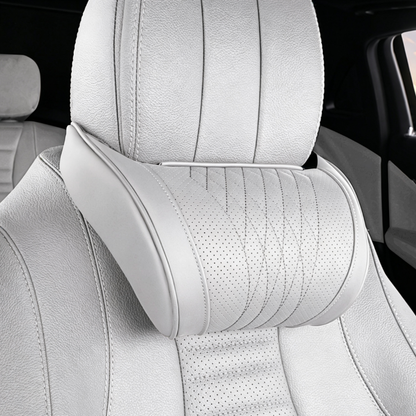 🚗💤 Drive in Comfort! Premium Memory Foam Car Neck Support Pillow