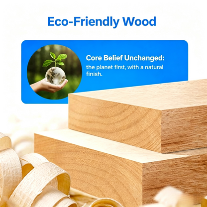 Wooden Board Game-Classic Family Board Game for 2-4 Players, Dice Rolling Math Game