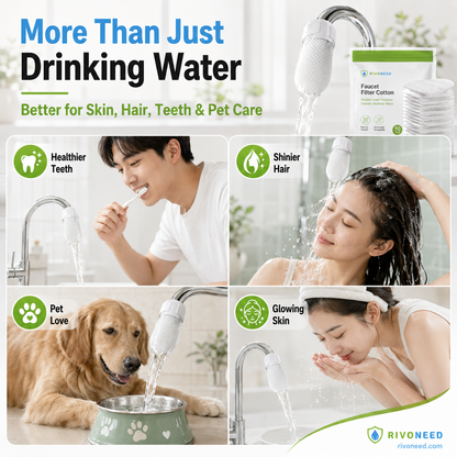 🥳2026 TOP-ANGEBOT🥳💞ÜBER 50.000 VERKÄUFE! 🚰💧 50% RABATT! Spritzschutz Küchenarmatur Baumwollfilter – Mehrlagige PP-Baumwolle entfernt Rost, Sedimente & Verunreinigungen. Schützt Ihr Leitungswasser – sauberer, sicherer, besserer Geschmack! 🛡️✨