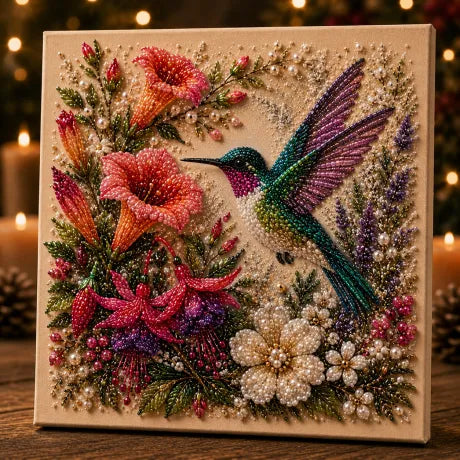 🔥49% Limited Time Discount🔥Cardinal Winter Pearl Art DIY Home Craft Kit