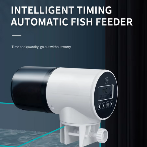 🛍️ Limited-Time Drop ⚡Automatic Aquarium Fish Feeder with Intelligent Timing Control