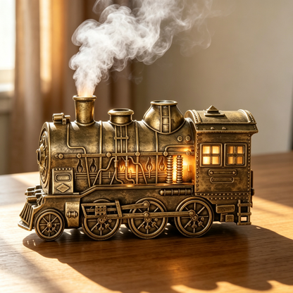 🎁 Perfect Gift Picks ✨Nostalgic Train Shape Fragrance Humidifier