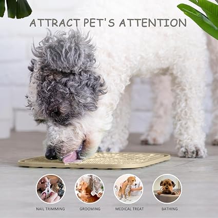 💎 Web Exclusive 🛍️Slow Feeder Lick Mat for Dogs with Suction Cups