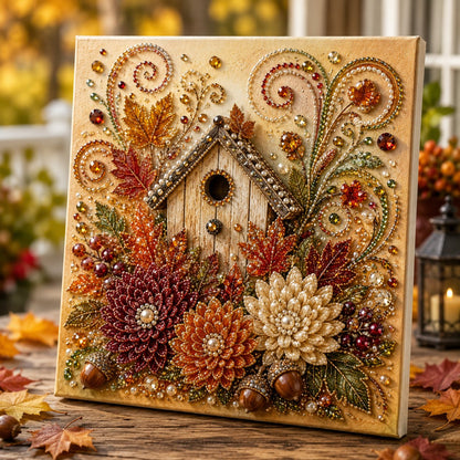 Autumn Pearl Painting Kit DIY Fall Home Art Craft