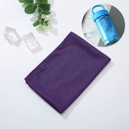 🎁❄️Last Day Buy 1 Get 1 Free (Each only ￡3.49)❄️Cold Sweat Towel You Can Use Anywhere, Anytime! Reusable Soft Absorbent Cooling Portable