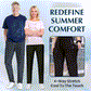 💖LAST DAY SALE 65% OFF💖🎁Unisex Ultra Soft Stretch Perfect Drape Casual Pants