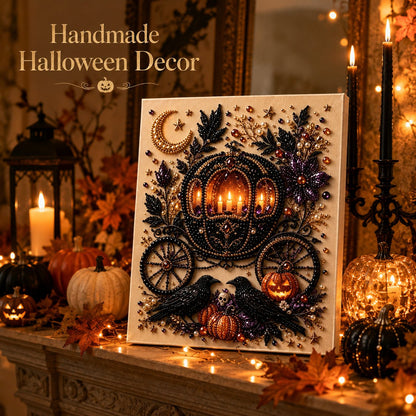 Halloween Pearl Diamond Art DIY Decor Craft Kit
