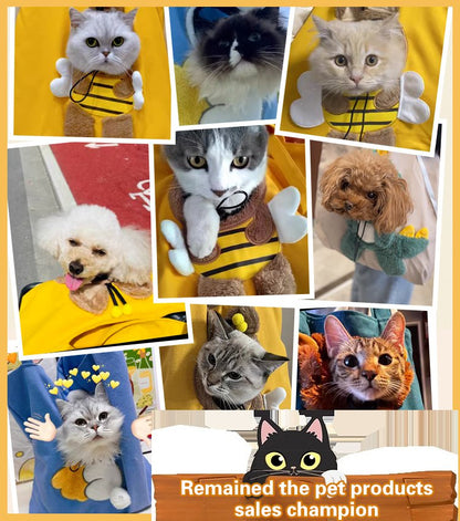 ⏳Limited-time 50% off⏰Cute Dew Head Shape Cat Bag - Pets Carrier Bag🐈👜
