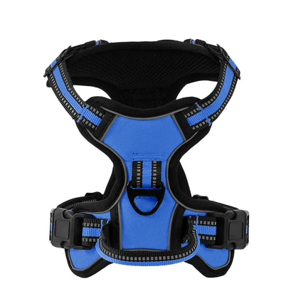 Reflective Breathable Adjustable Vest Dog Harness For Small Medium Large Dogs