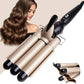 🔒 Exclusive Online Offer ✨3-Barrel Curling Iron with Adjustable Temperature