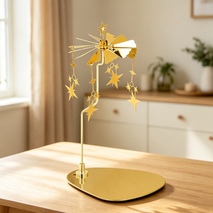💰 Instant Discount ⏳Magnetic Rotating Candle Holder Tray For Elegant Home Decor